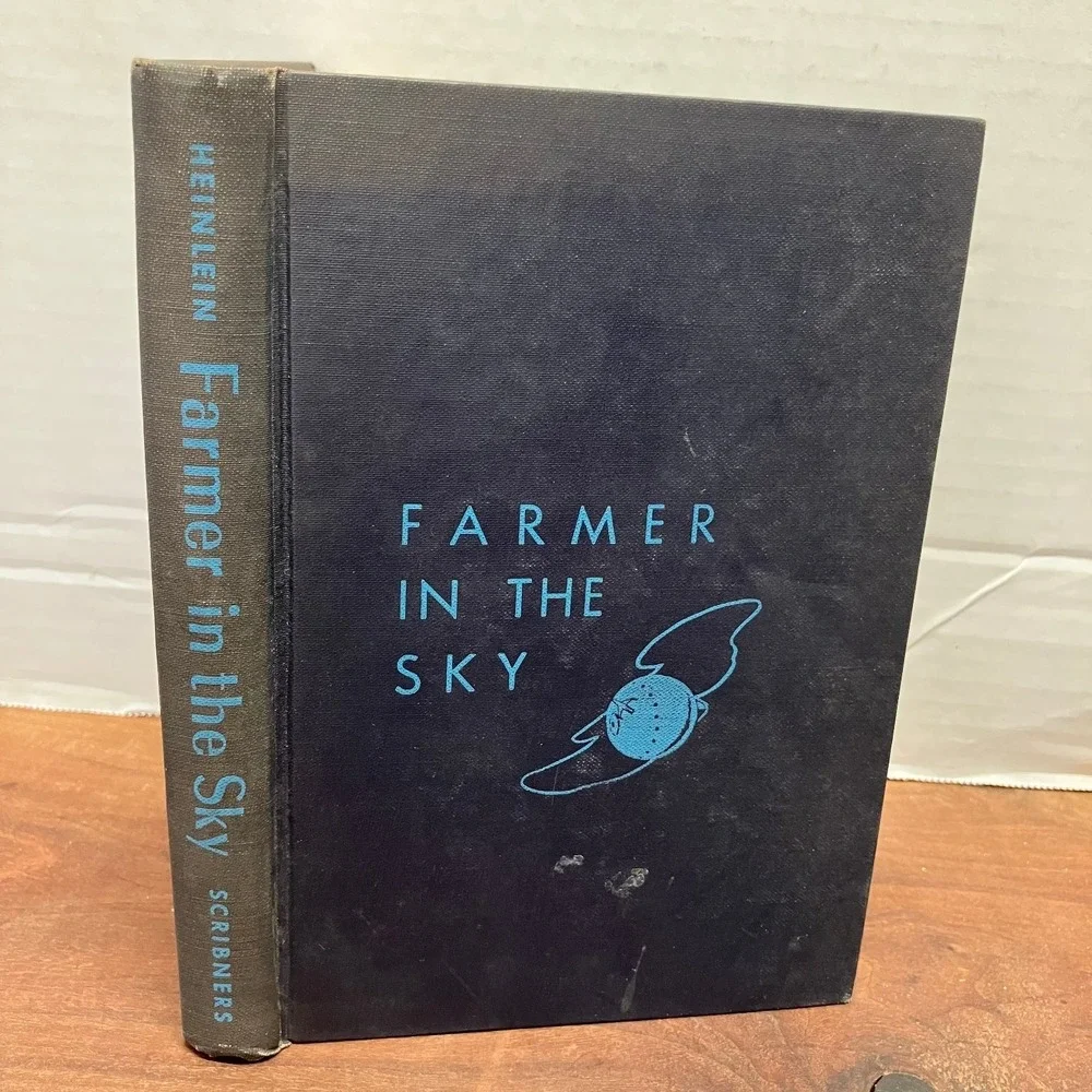 Farmer in the Sky Robert A. Heinlein 1953 Illustrated Sci-Fi Scribners Hardcover